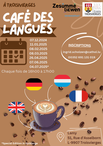 Café des langues 2024-2025